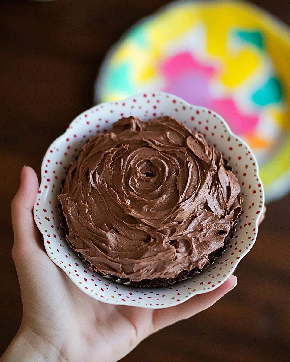 Homemade Easy Whipped Chocolate Frosting photo