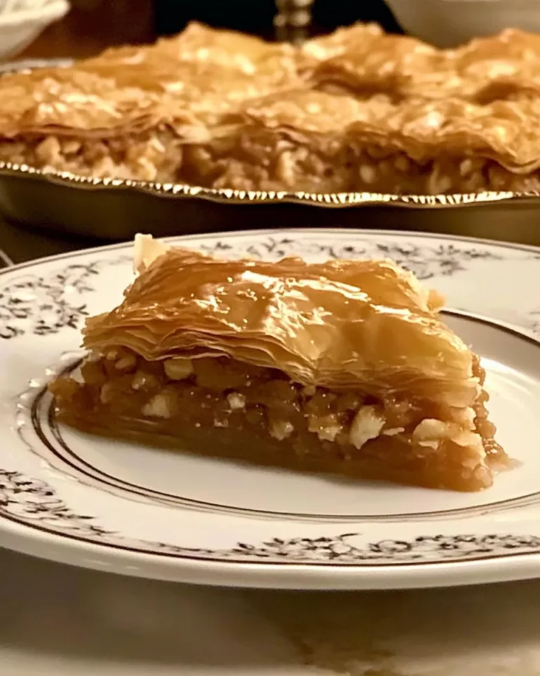 Homemade Greek Baklava photo