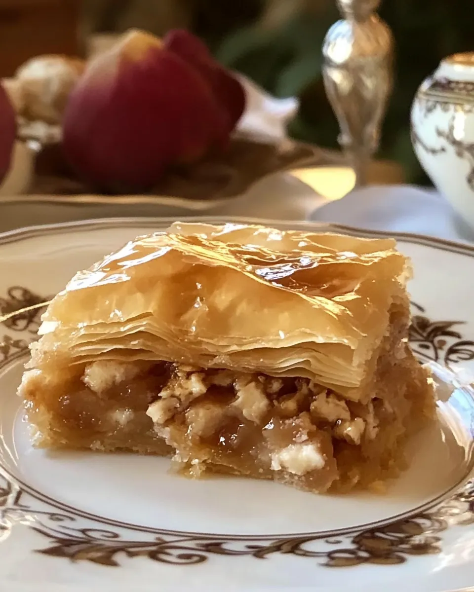 Delicious Greek Baklava dish photo