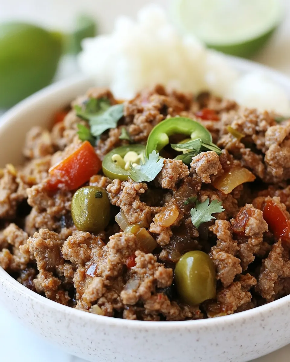 Classic Instant Pot Picadillo recipe image