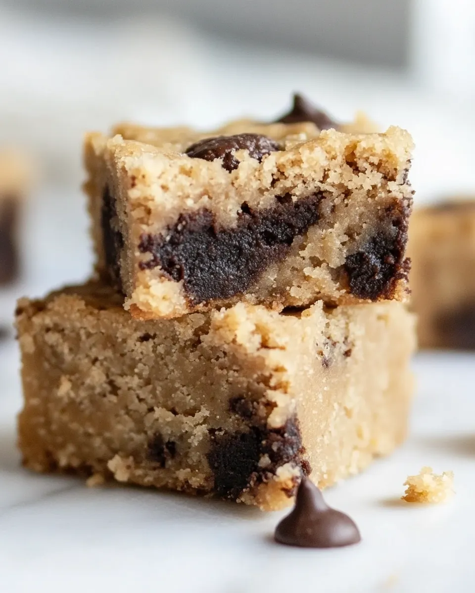 Classic Keto Peanut Butter Blondies image