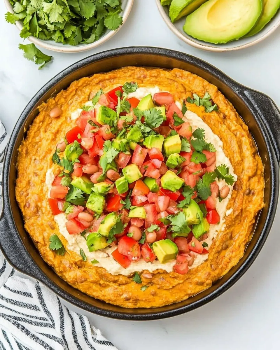 Classic Mexican Bean Dip image