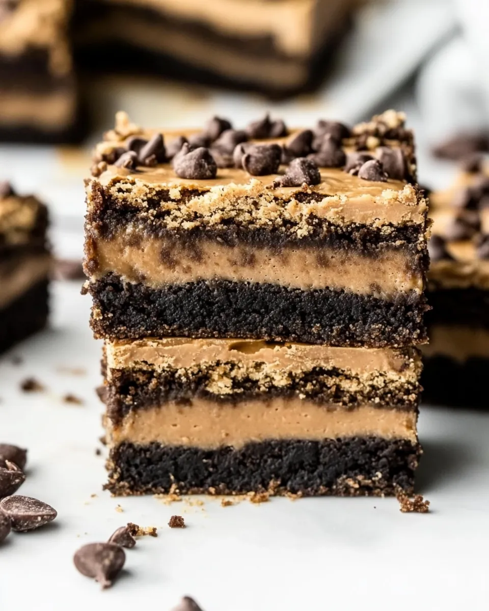 Classic Peanut Butter Brownies dish photo