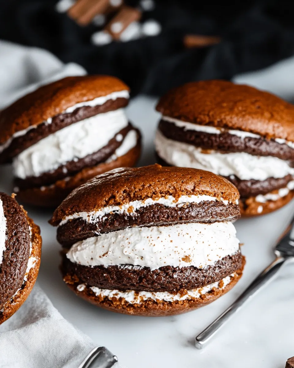 Homemade Smores Whoopie Pies photo