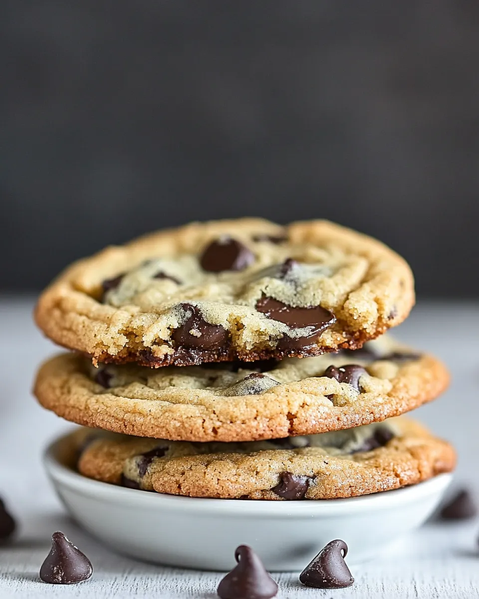 Homemade Soft & Chewy Chocolate Chip Cookies photo