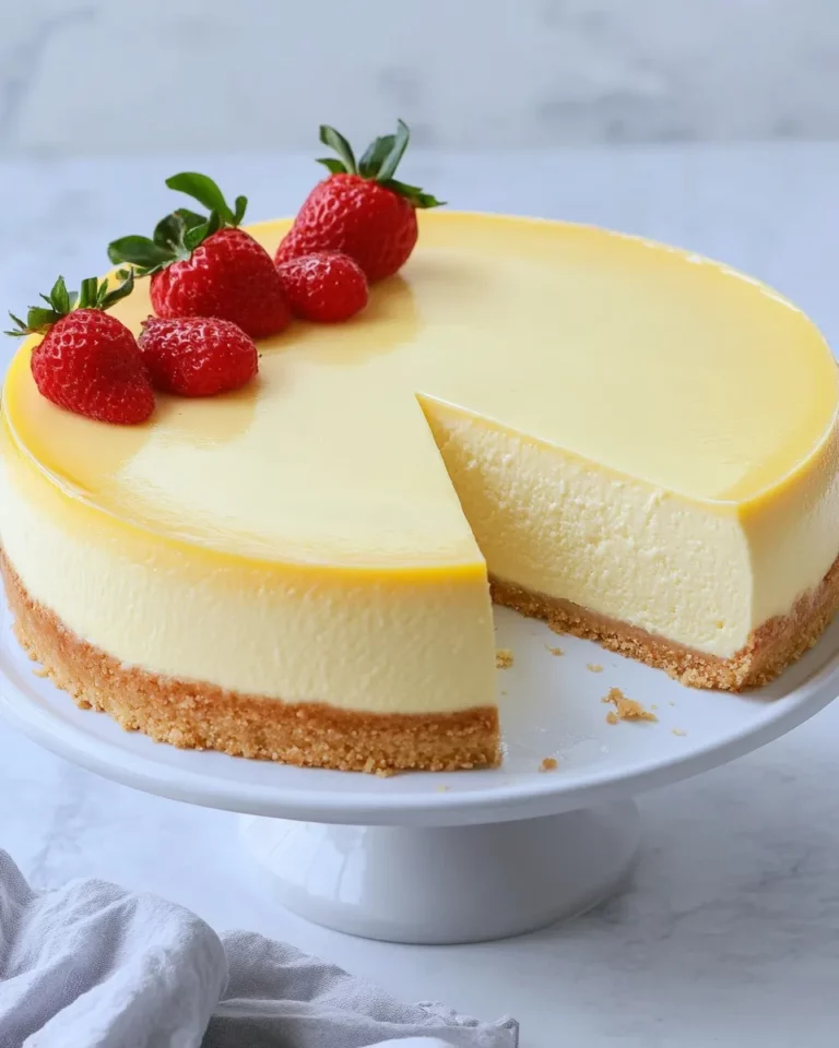 Homemade Sour Cream Cheesecake photo