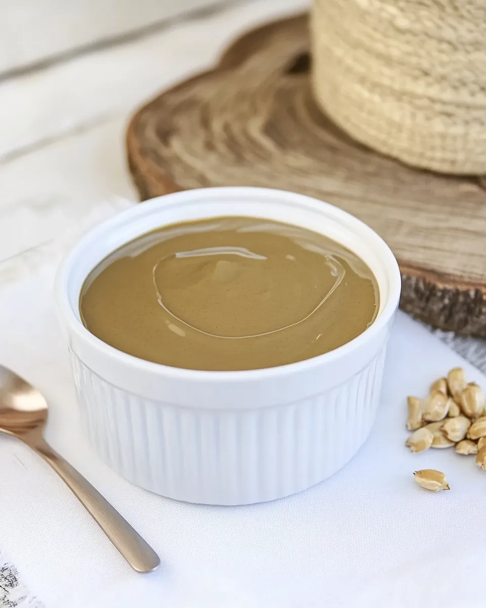 Easy Sunflower Butter food shot