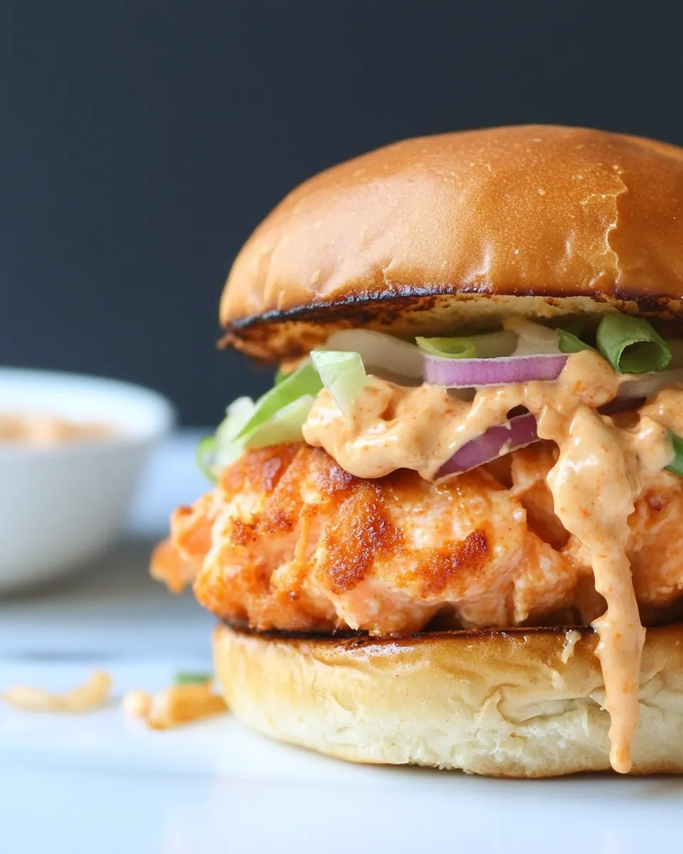 Homemade Thai Salmon Burgers photo