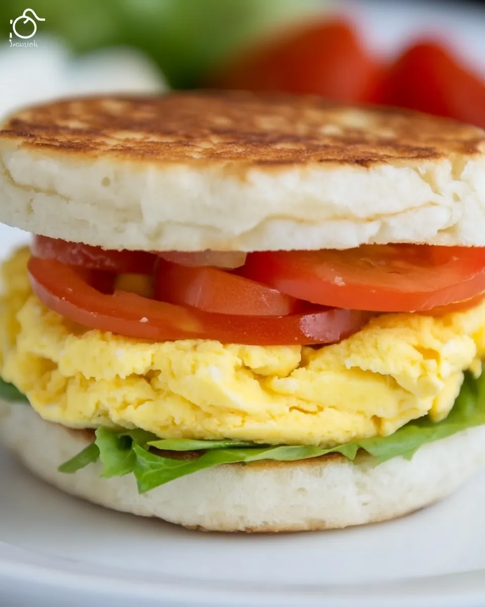 Delicious The Ultimate Egg Muffin Breakfast Sandwich dish photo