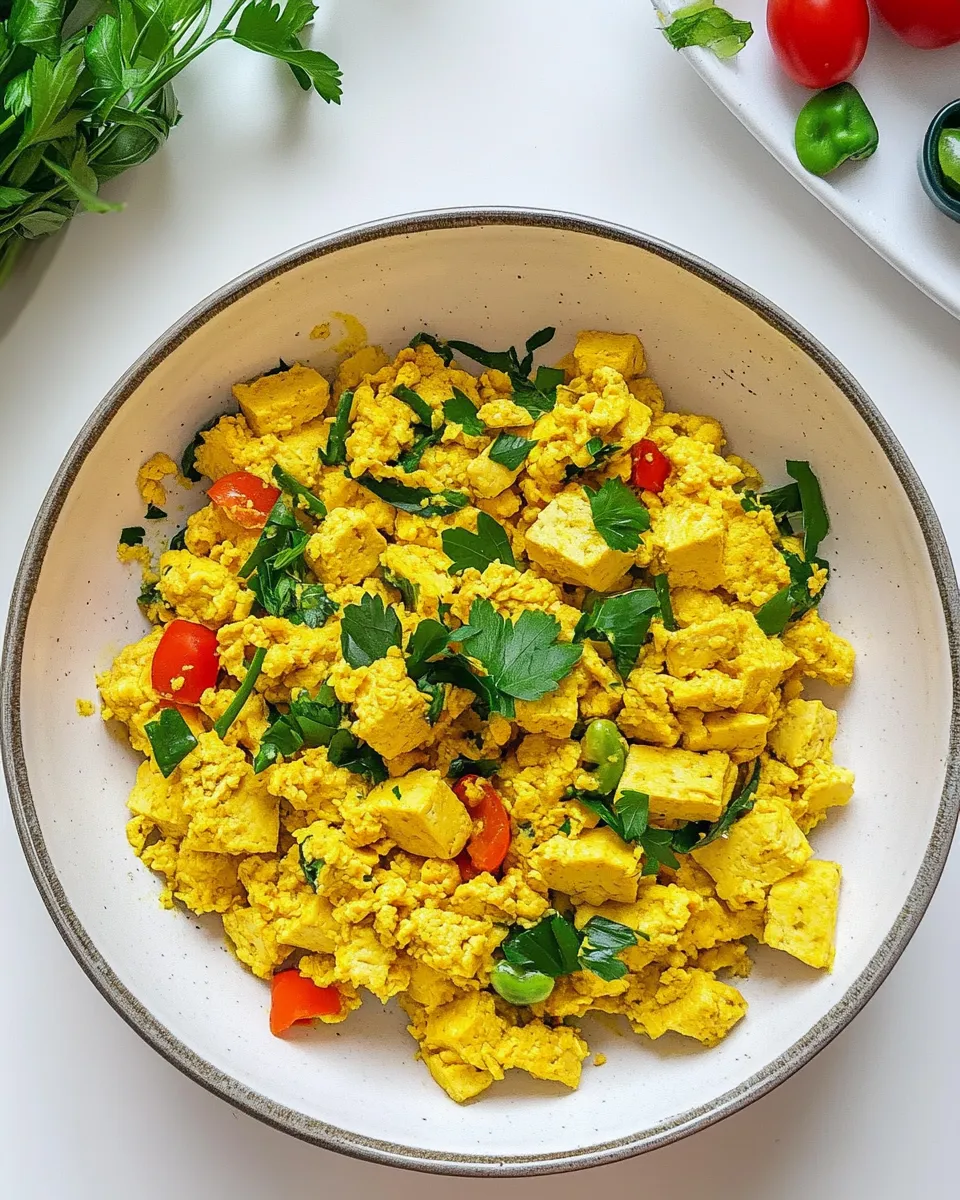 Classic Tofu Scramble dish photo
