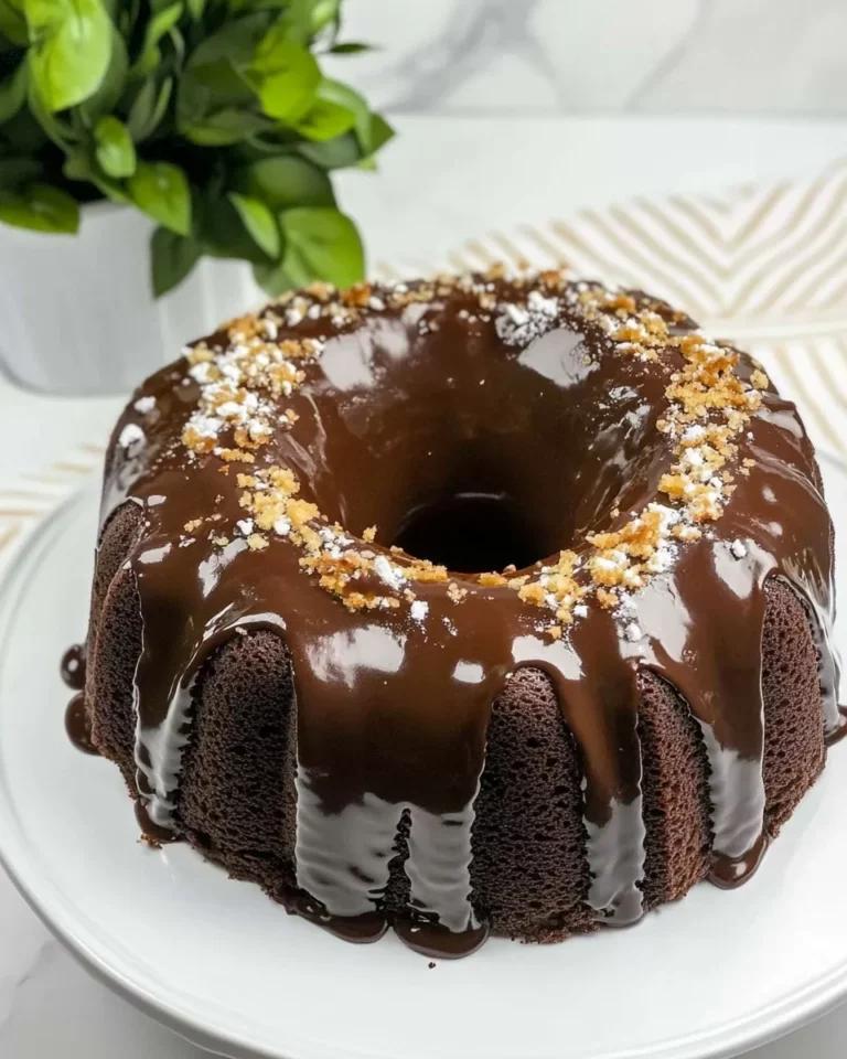 Homemade Tunnel of Fudge Cake Tunnel of Doom Cake recipe photo