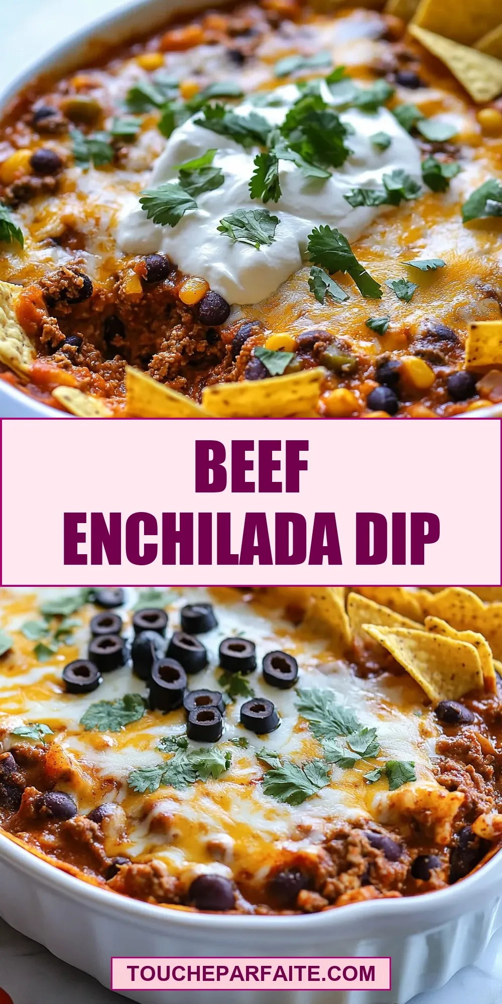 Perfect Beef Enchilada Dip