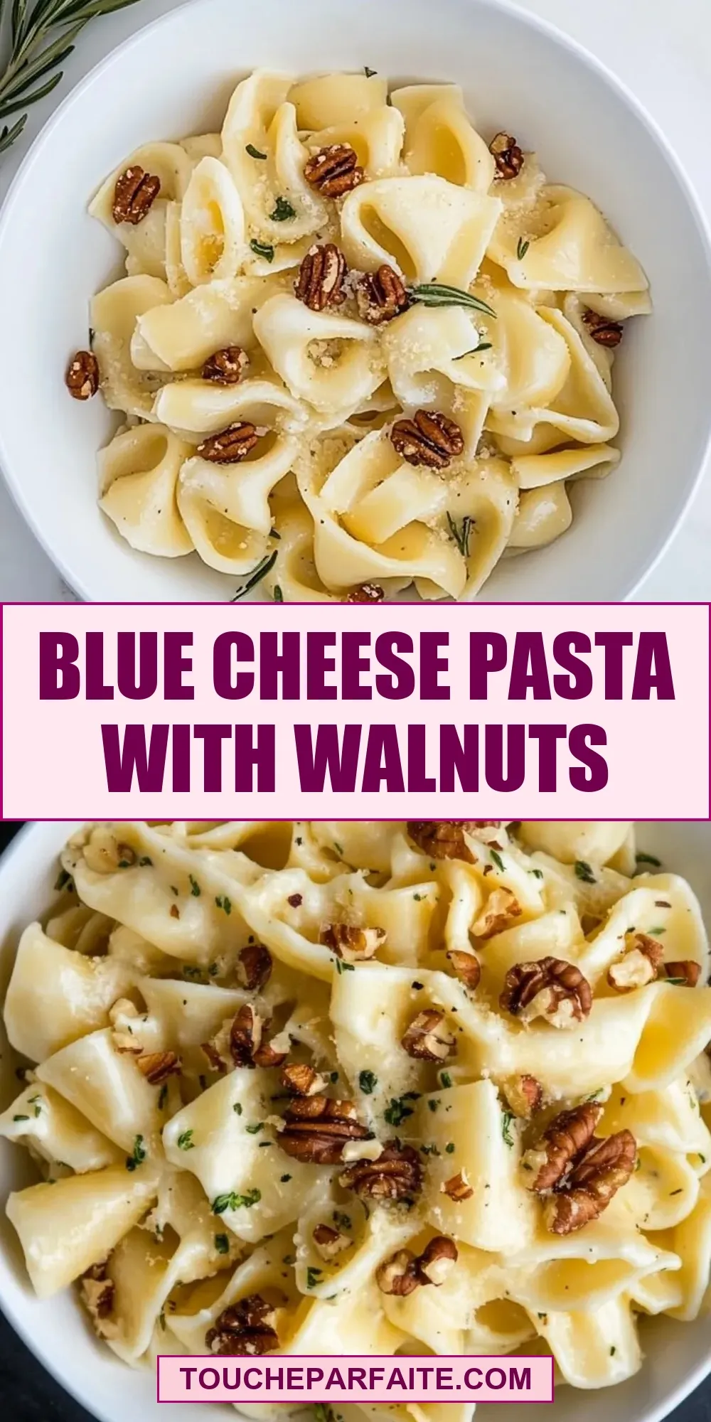 How To Make Tasty Blue Cheese Pasta With Walnuts