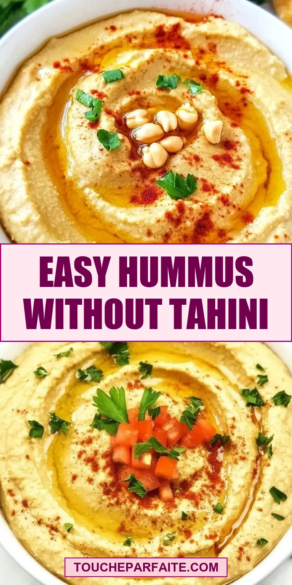 Easy Easy Hummus Without Tahini Recipe