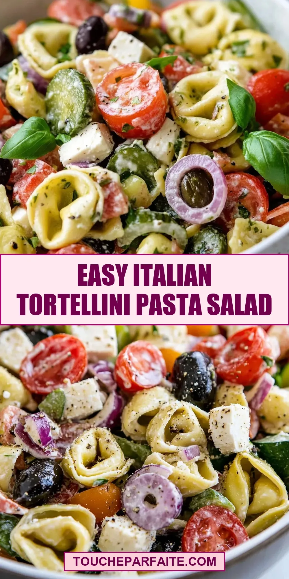 How To Make Flavorful Easy Italian Tortellini Pasta Salad