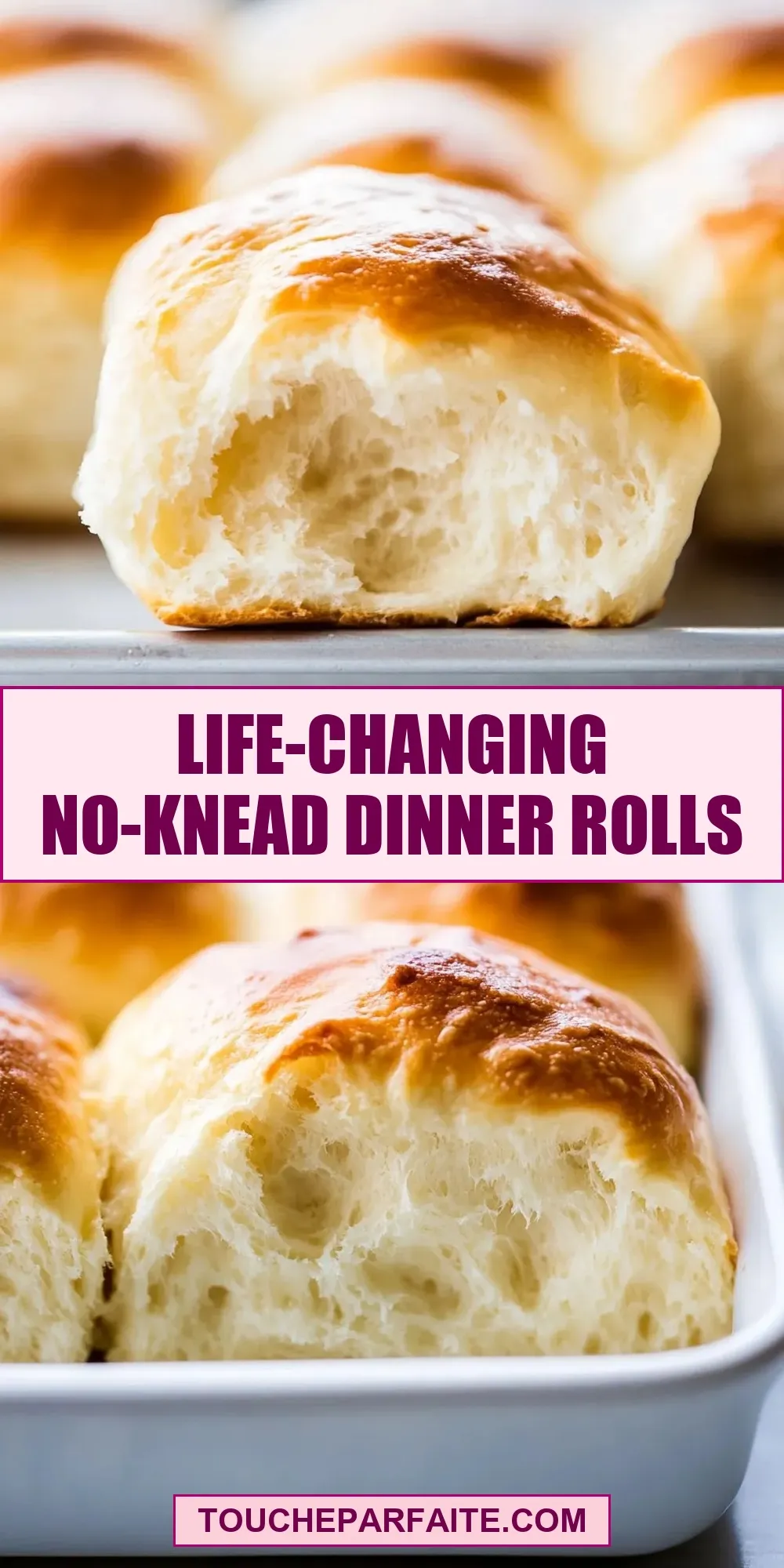 Life-Changing No-Knead Dinner Rolls (Irresistible & Delicious)