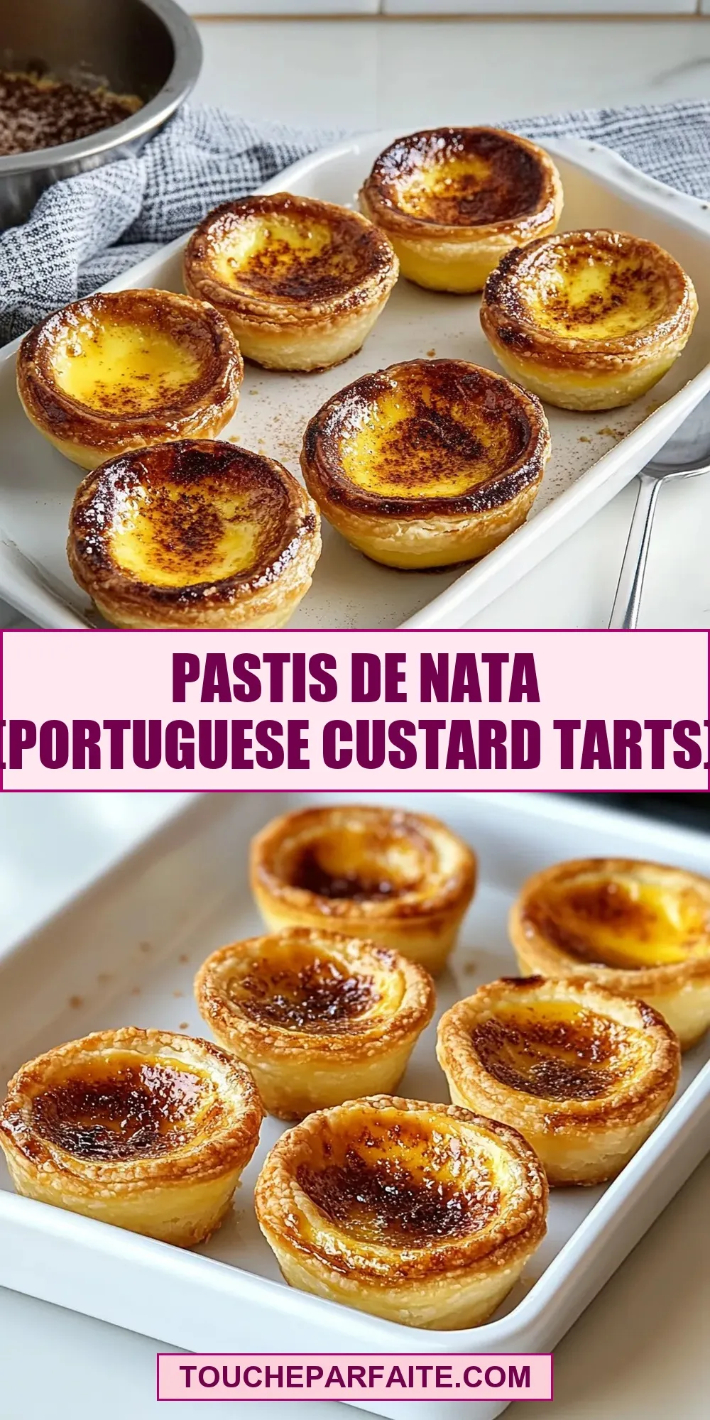 Easy Pastis De Nata (Portuguese Custard Tarts)