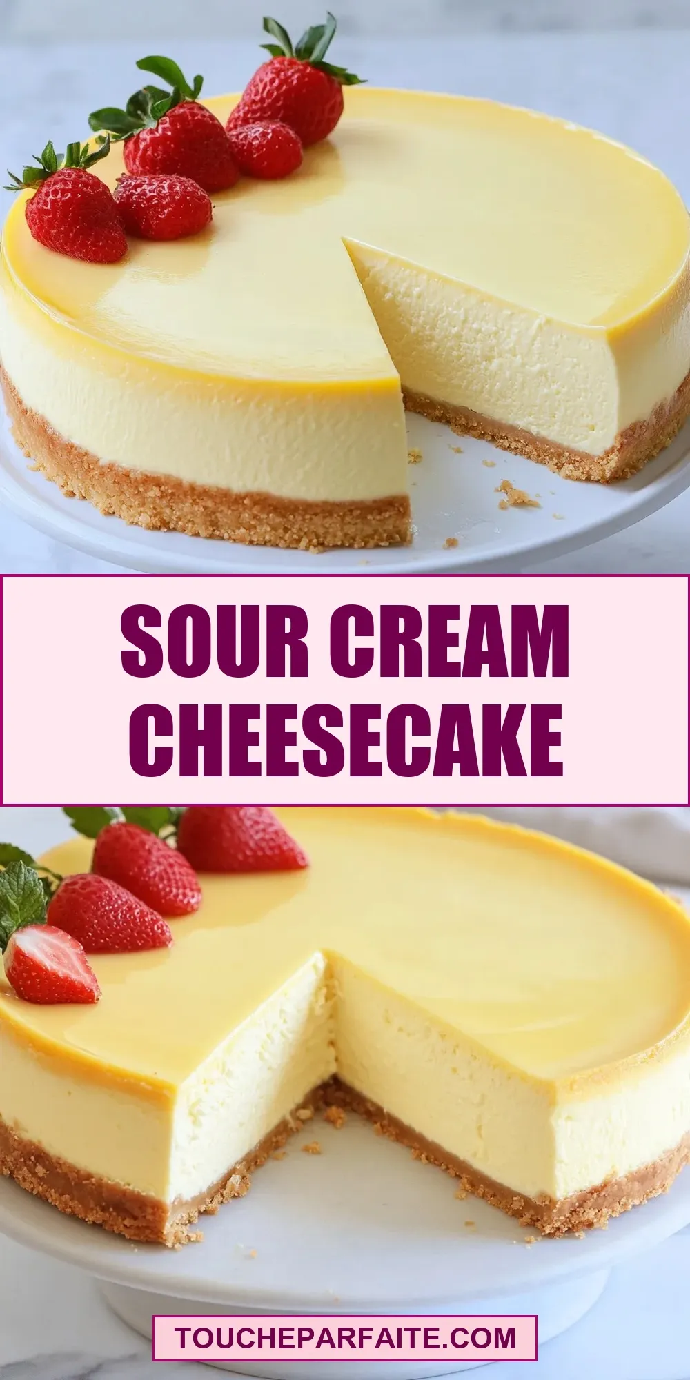 How To Make Tasty Sour Cream Cheesecake