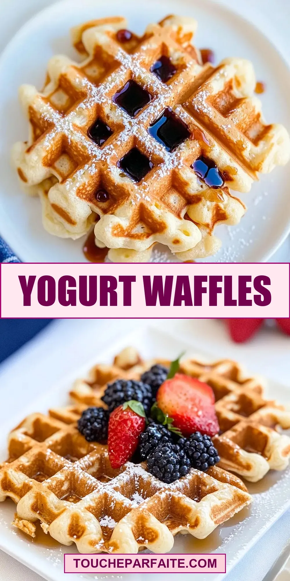 Yogurt Waffles (Easy & Delicious)