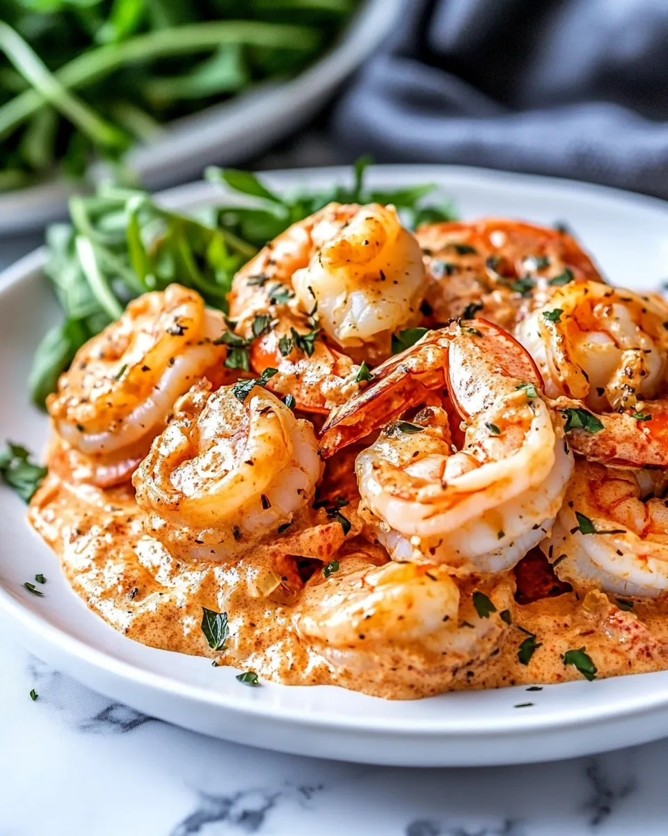 Easy 15-Minute Creamy Tomato Garlic Butter Shrimp photo