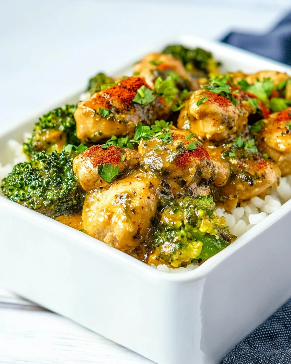 Classic 15 Minute Chicken Broccoli image