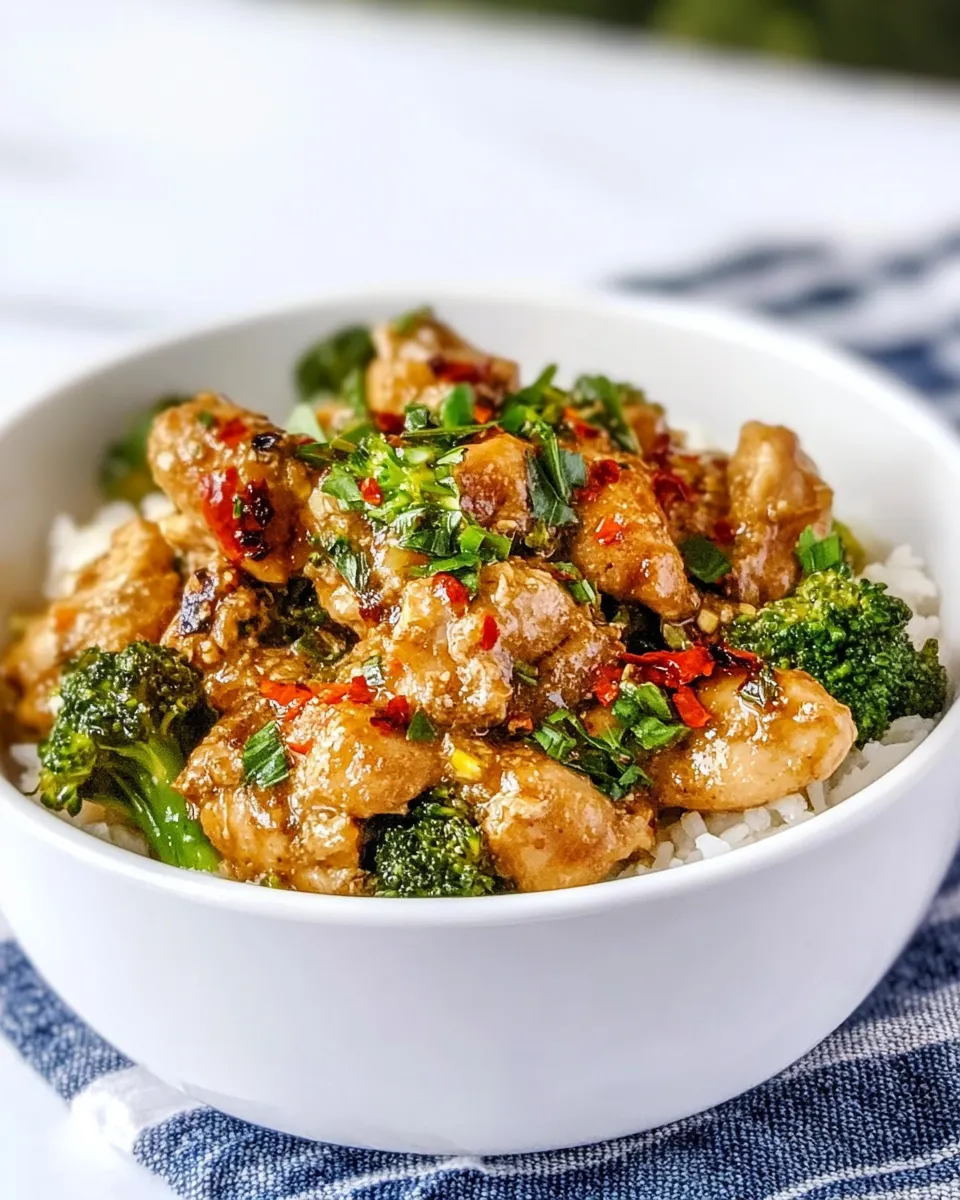 Easy 15 Minute Chicken Broccoli recipe photo