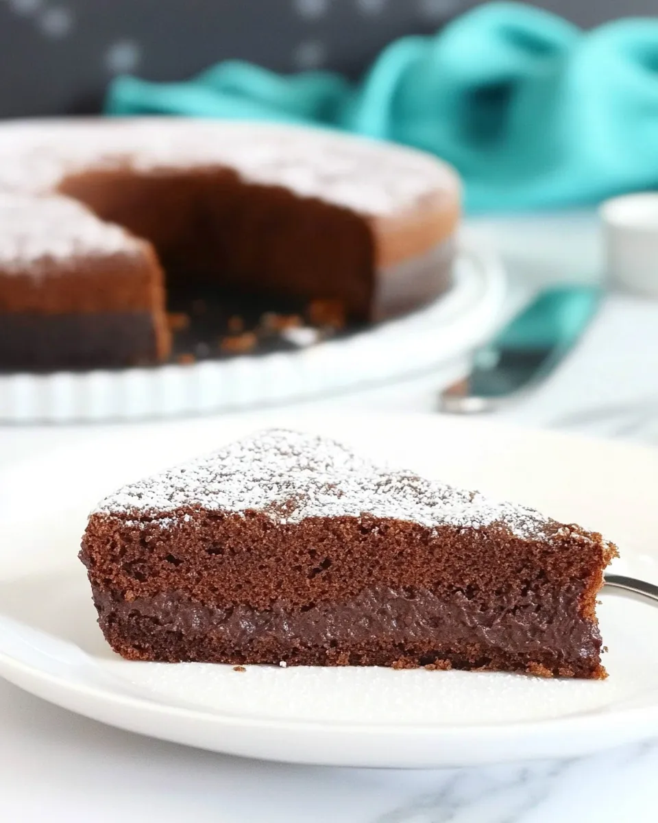 Homemade 2-Ingredient Nutella Cake photo