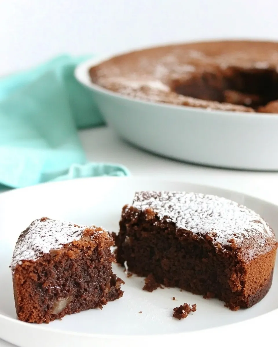 Easy 2-Ingredient Nutella Cake recipe photo