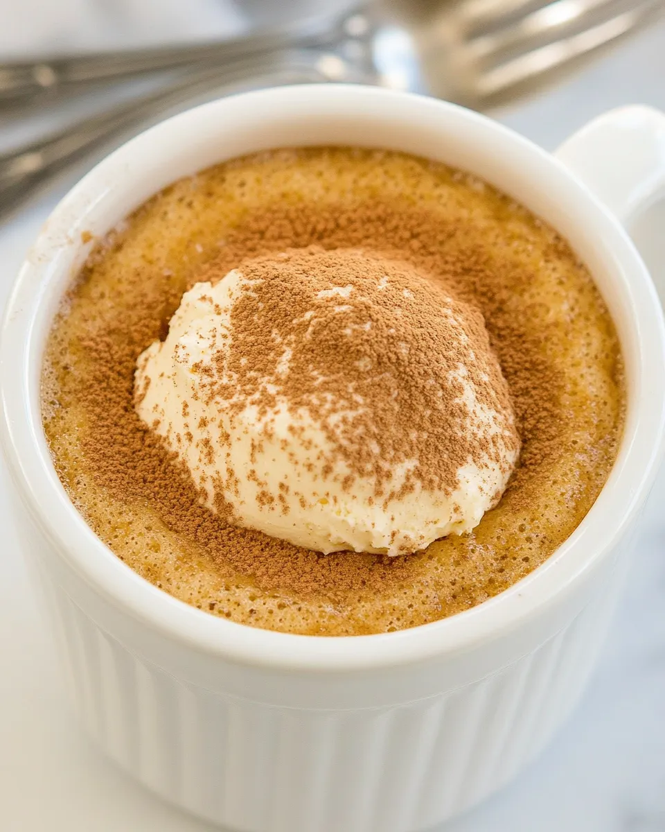 Delicious 2 Ingredient Spiced Mug Cake dish photo