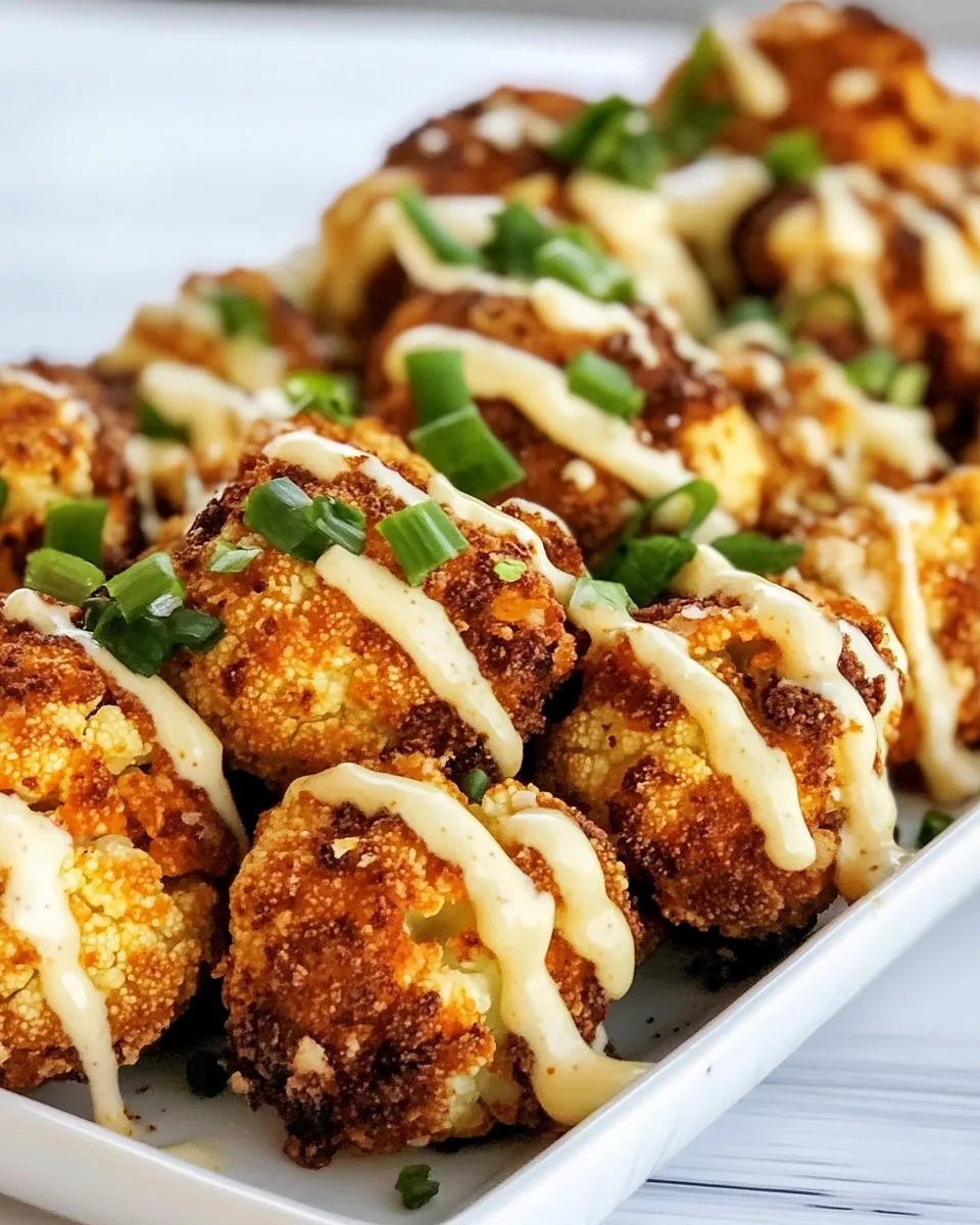 Homemade 30-Minute Buffalo Cauliflower Bites recipe photo