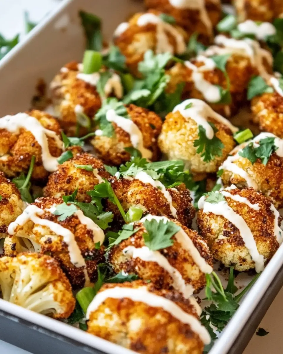Classic 30-Minute Buffalo Cauliflower Bites dish photo