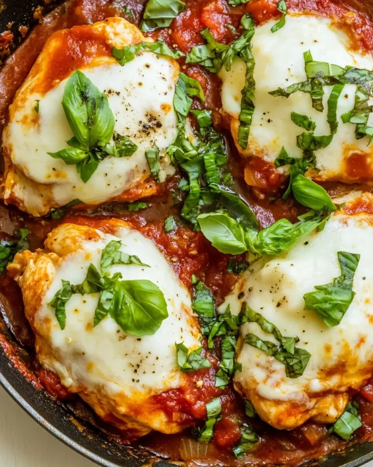 Delicious 30-Minute Mozzarella Chicken Skillet photo