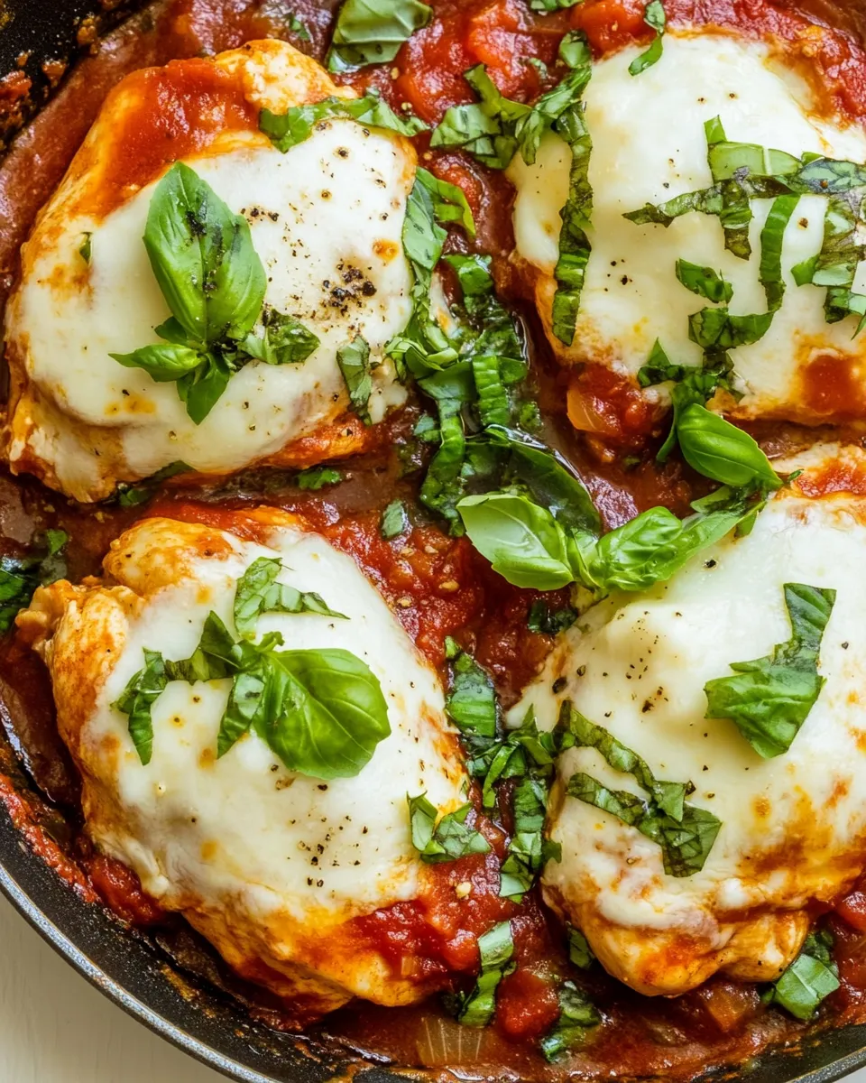 Delicious 30-Minute Mozzarella Chicken Skillet photo