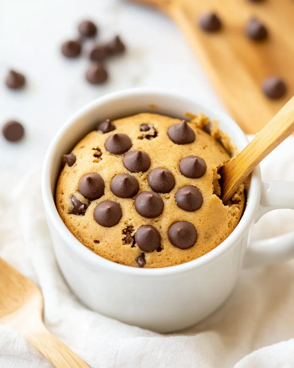 Homemade 5-Ingredient Peanut Butter Mug Cake photo