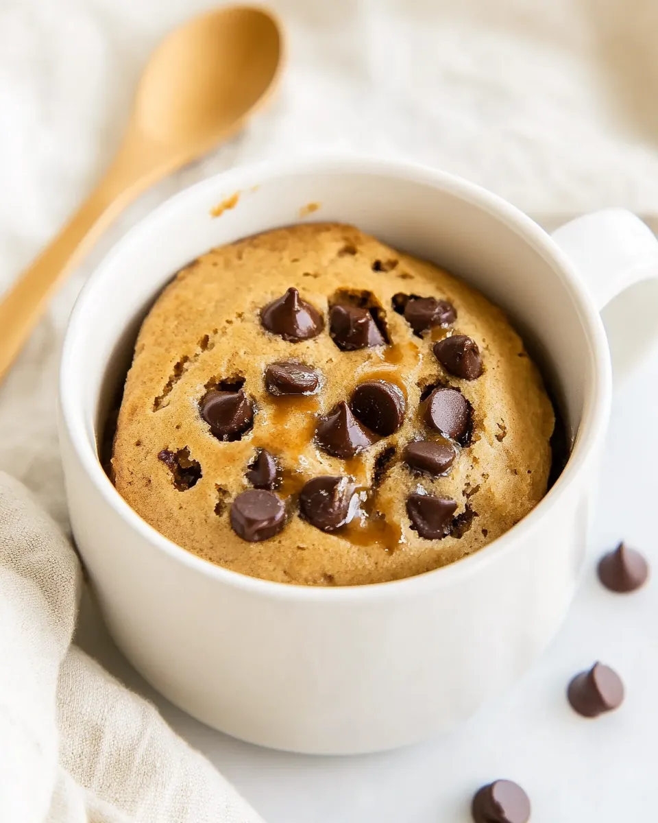 Easy 5-Ingredient Peanut Butter Mug Cake recipe photo