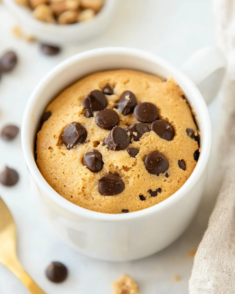 Delicious 5-Ingredient Peanut Butter Mug Cake dish photo