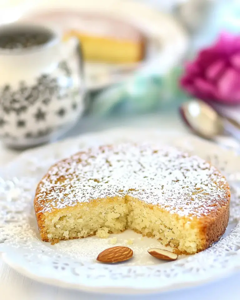 Homemade 5-Minute Almond Cake photo
