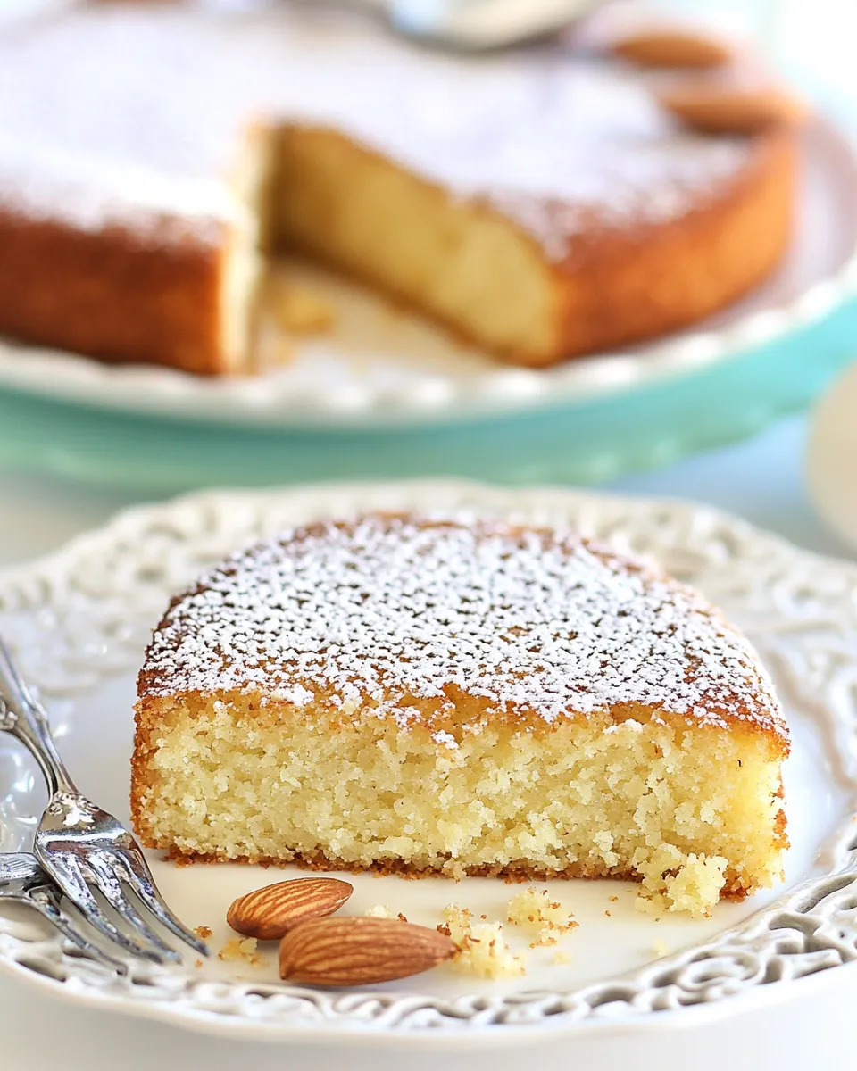 Classic 5-Minute Almond Cake image