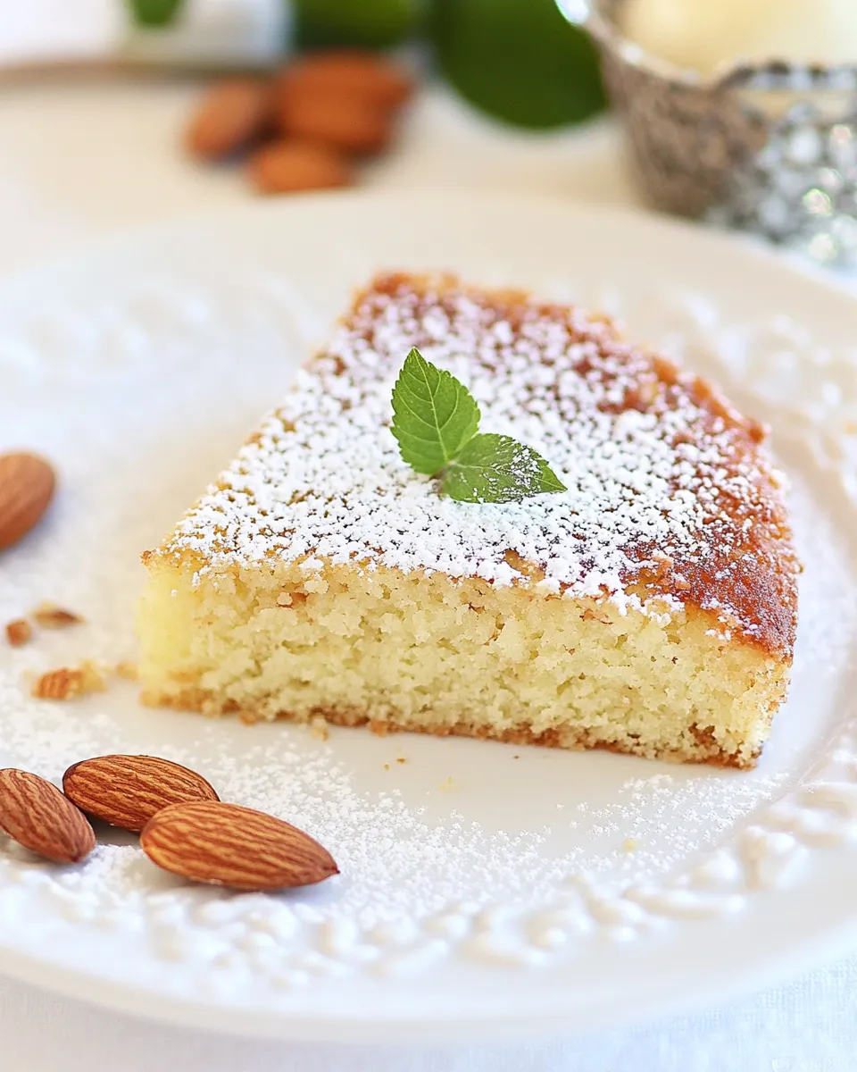 Delicious 5-Minute Almond Cake dish photo