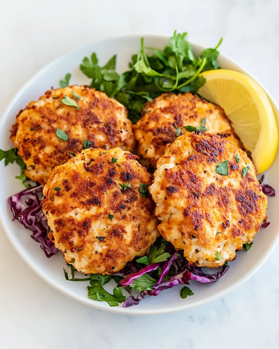 Homemade Air-Fryer Chicken Patties photo