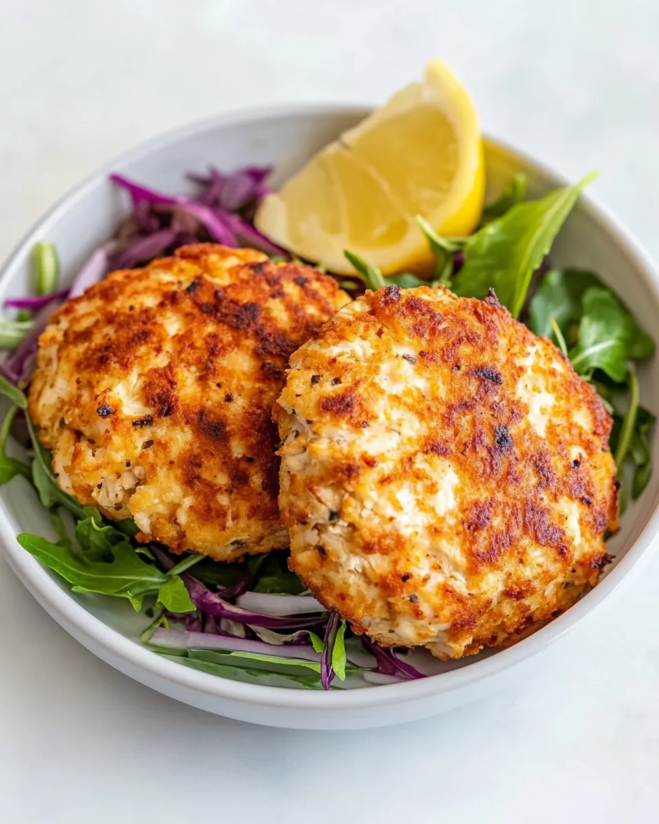 Easy Air-Fryer Chicken Patties recipe image