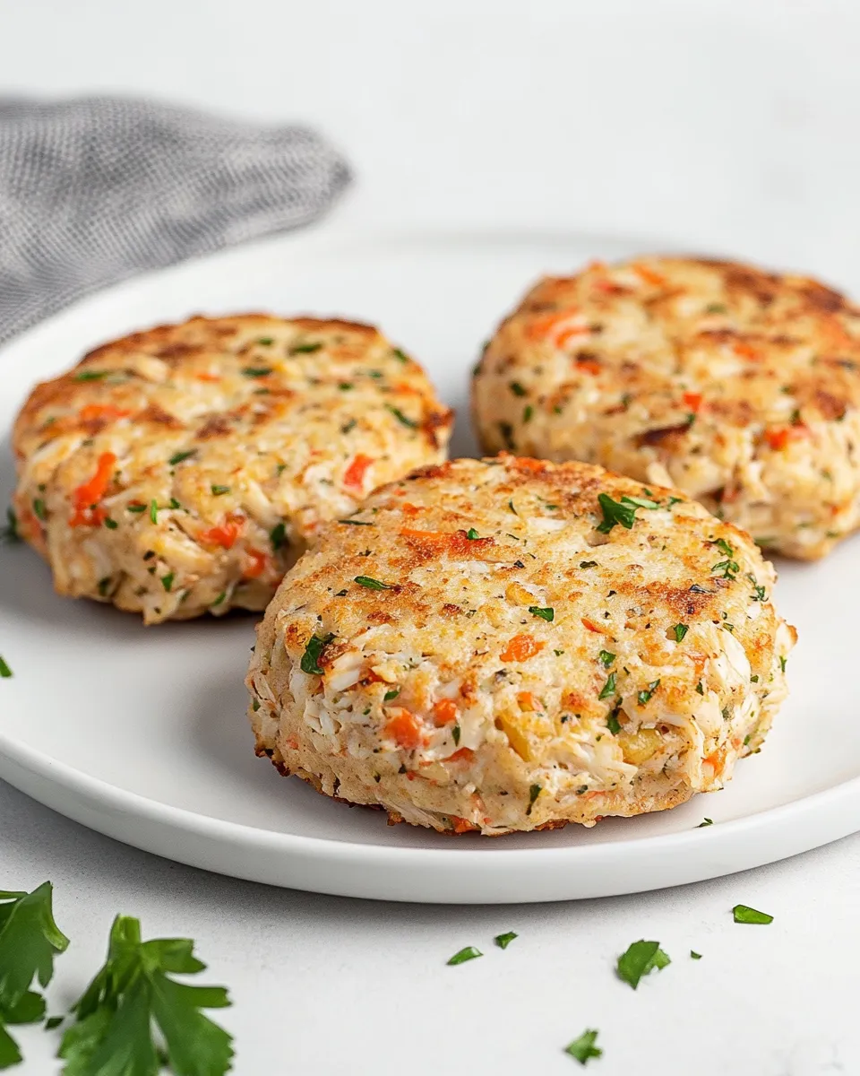 Easy Air-Fryer Crab Cakes dish photo