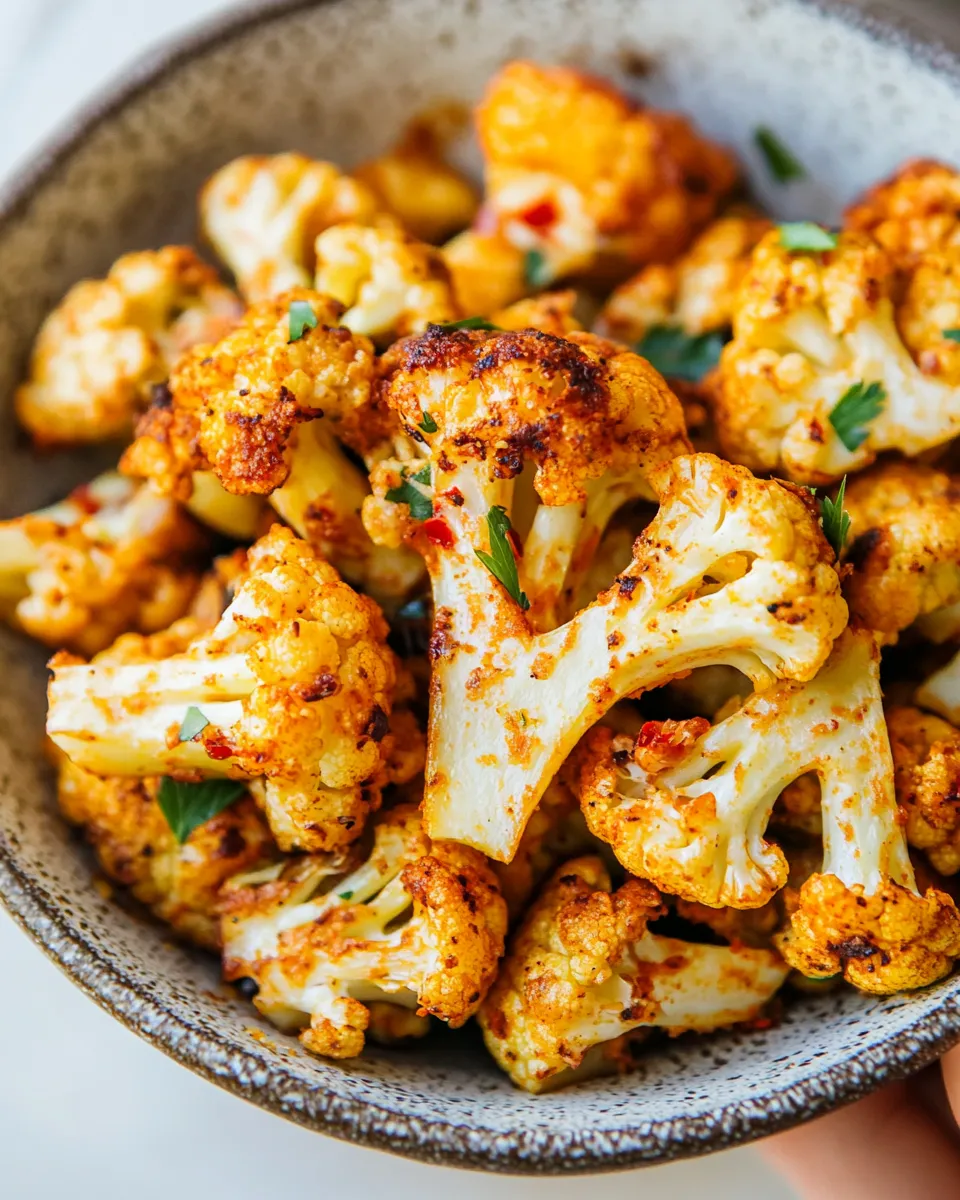 Classic Air Fryer Cauliflower So Good Youll Forget Its Healthy dish photo