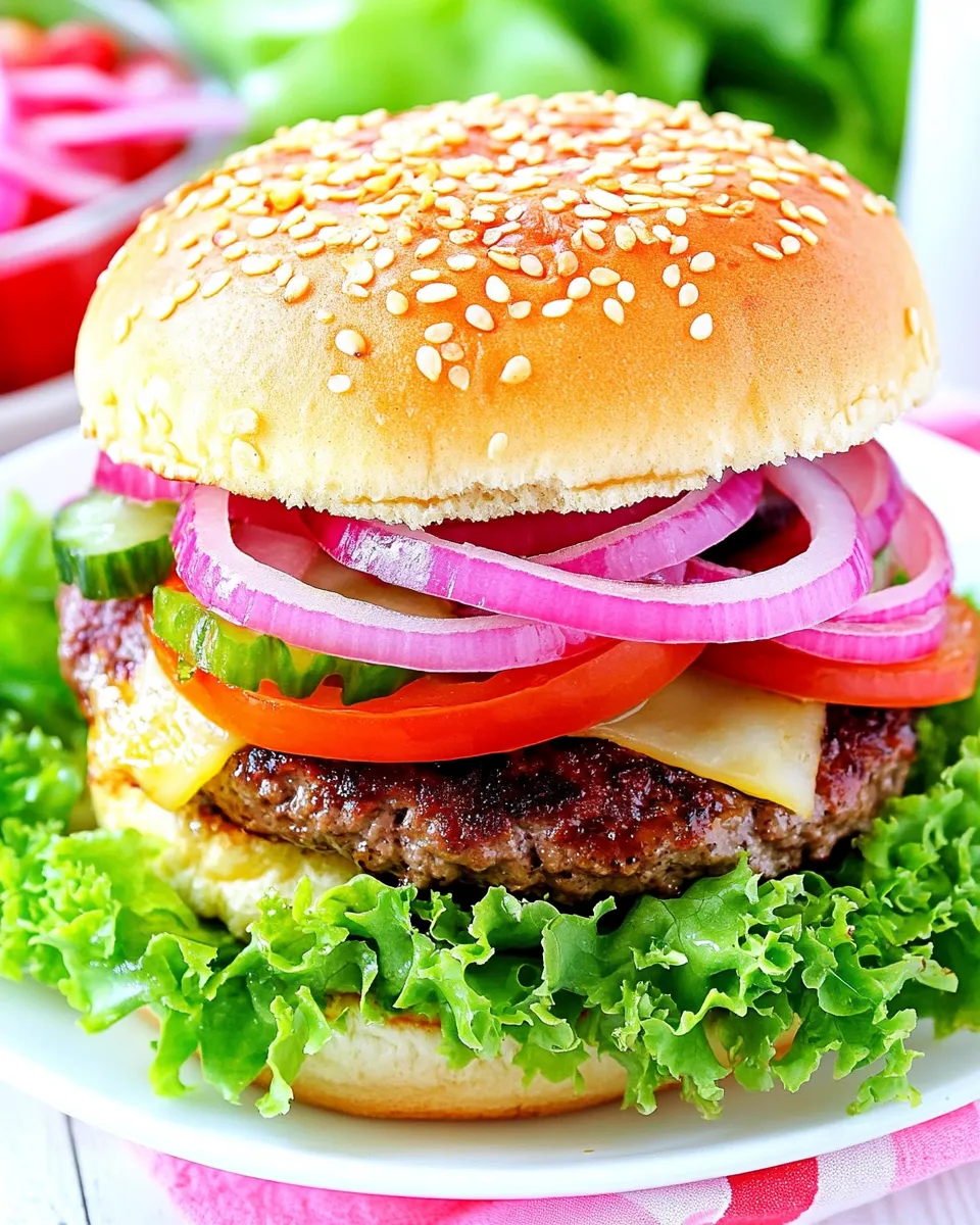 Easy Air Fryer Cheeseburgers Recipe recipe photo