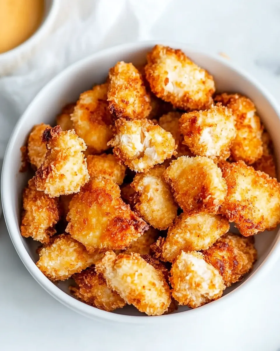 Homemade Air Fryer Crispy Chicken Nuggets recipe photo