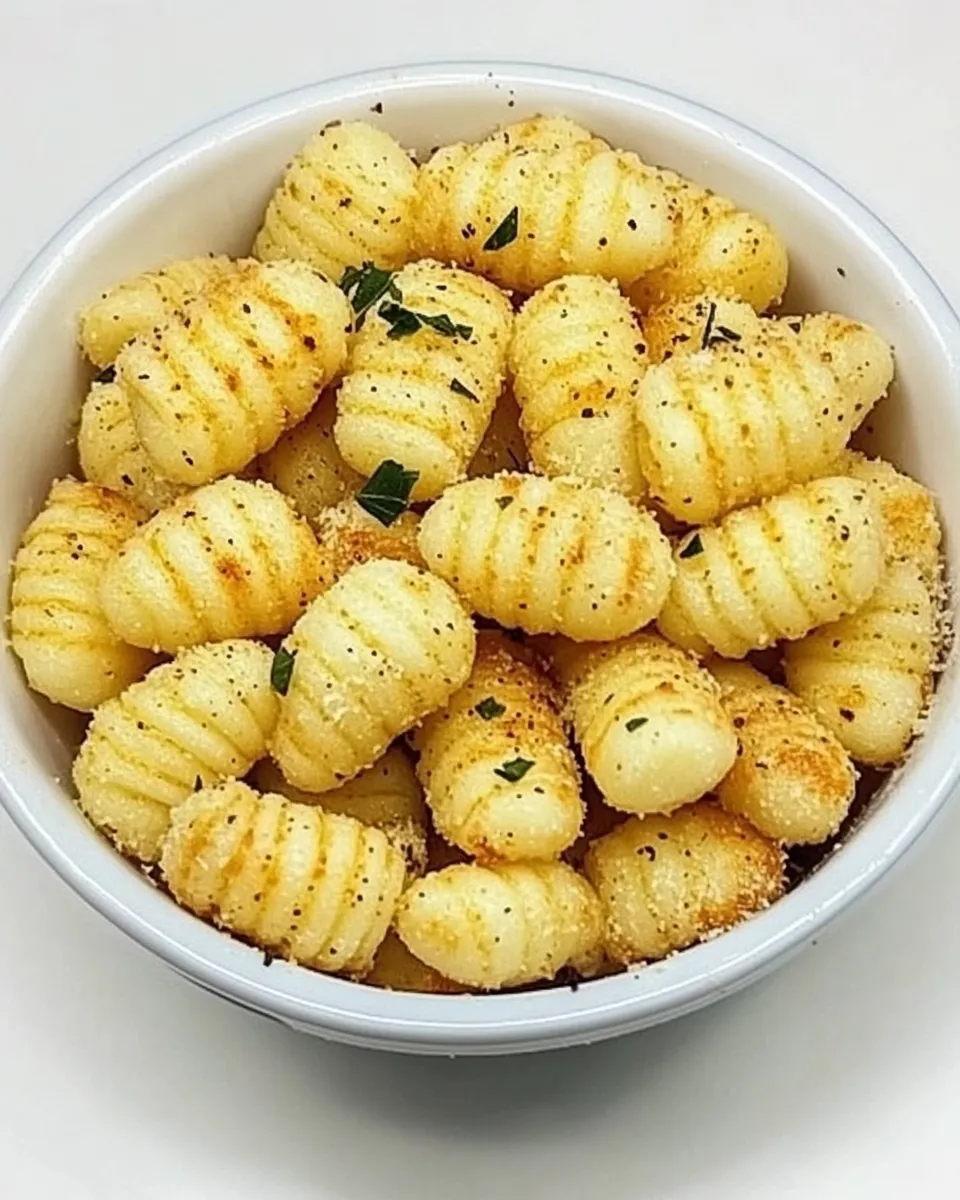 Easy Air Fryer Gnocchi dish photo