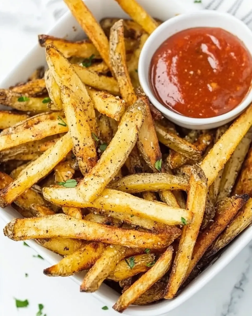 Easy Air Fryer Homemade Fries recipe photo