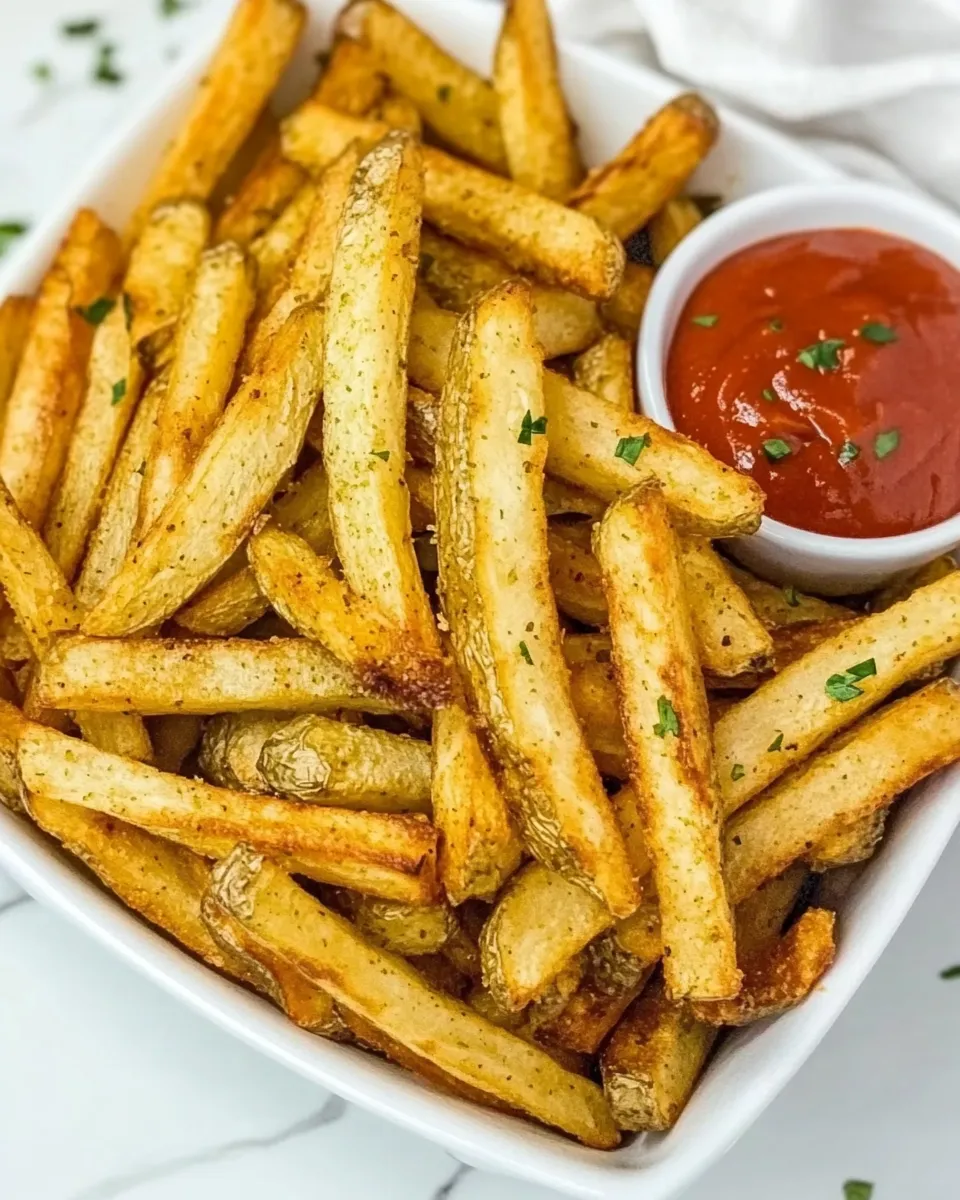 Delicious Air Fryer Homemade Fries dish photo