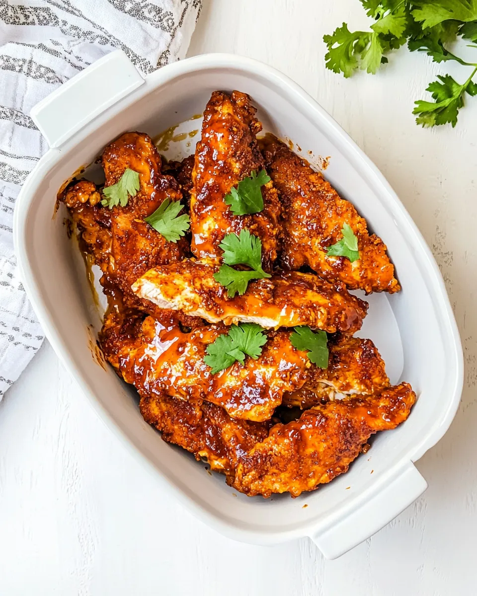 Homemade Air Fryer Hot Honey Chicken photo