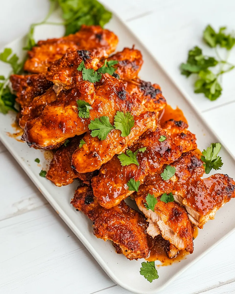 Easy Air Fryer Hot Honey Chicken recipe photo